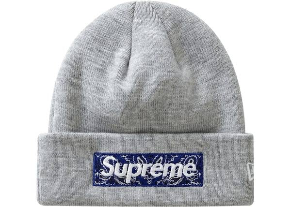 SUPREME BANDANA BOX LOGO BEANIE