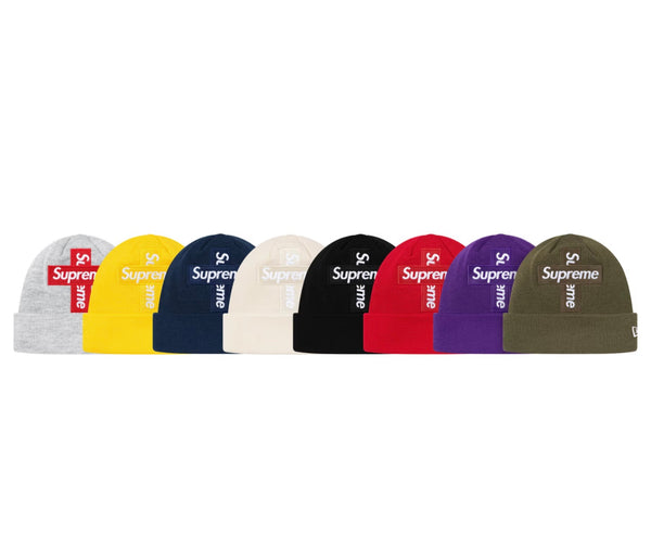 SUPREME NEW ERA® CROSS BOX LOGO BEANIE