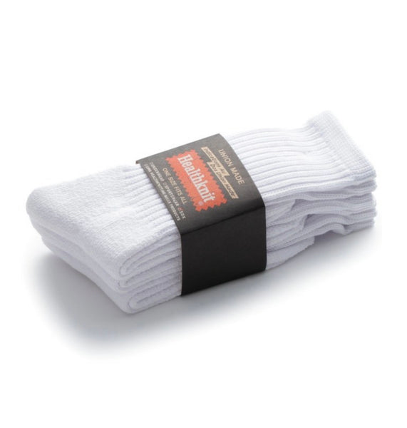 Healthknit 3P Socks White