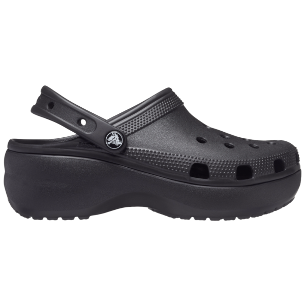 CROCS CLASSIC PLATFORM CLOG (BLACK)