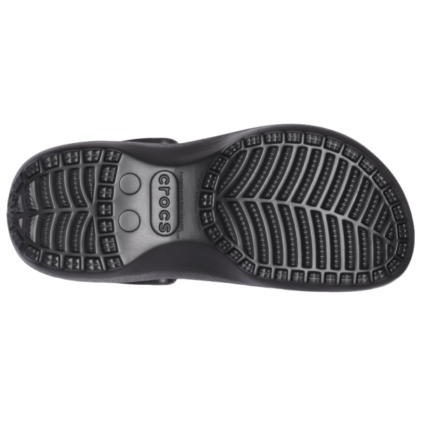 CROCS CLASSIC PLATFORM CLOG (BLACK)