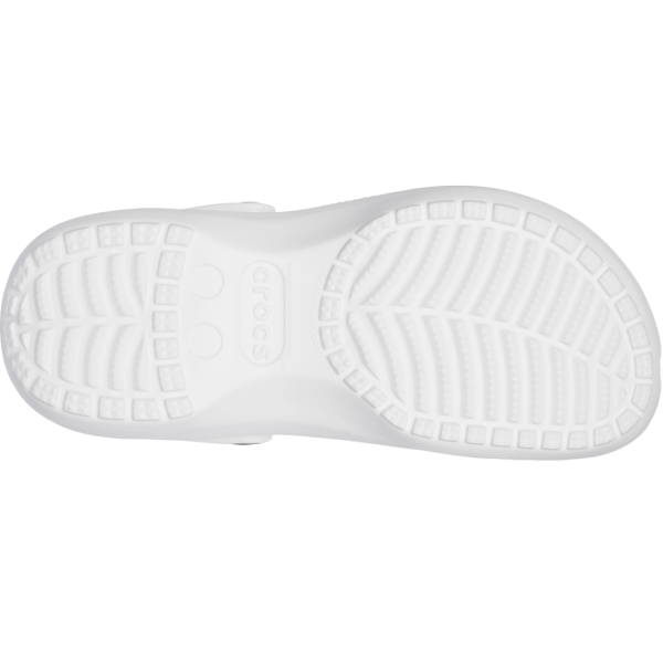CROCS CLASSIC PLATFORM CLOG (WHITE)