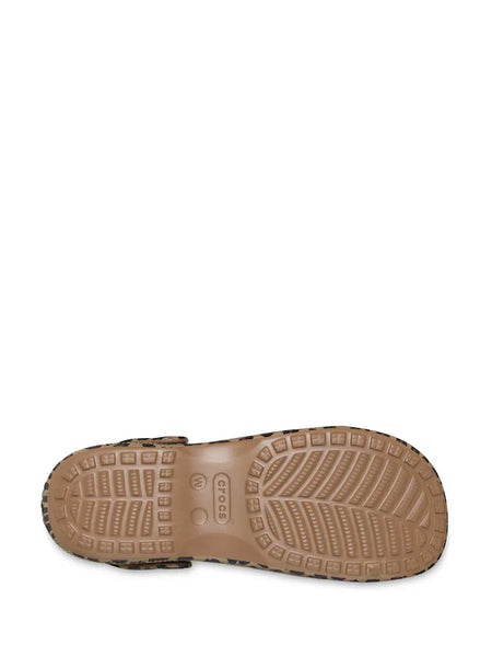 CROCS CLASSIC ANIMAL BALLET (BROWN)