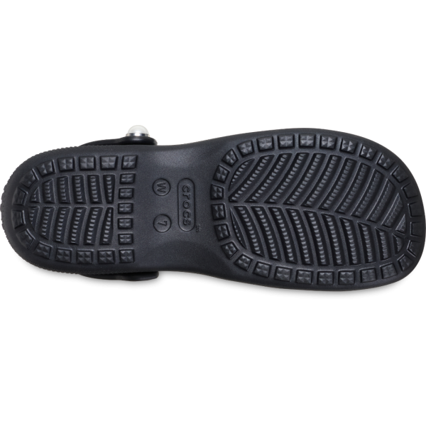 CROCS CLASSIC PEARLS BALLET (BLACk)