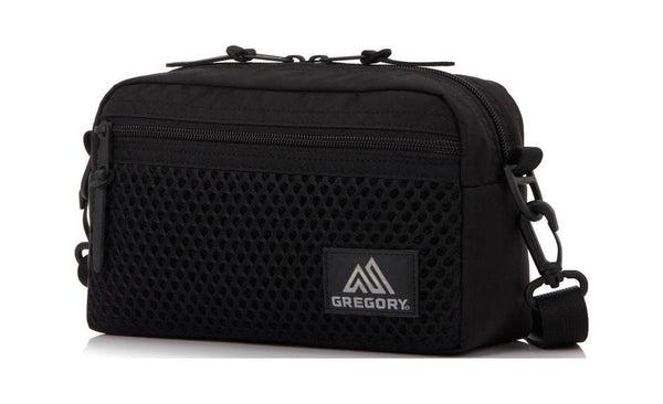 GREGORY PADDED SHOULDER POUCH (M) (BLACK MESH)