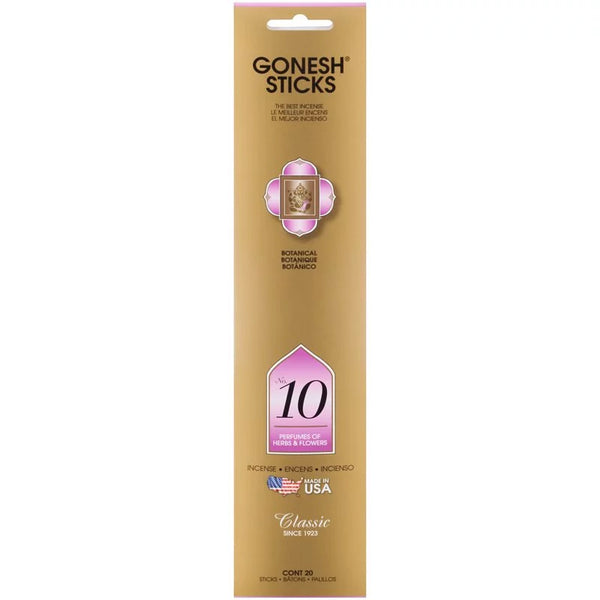 GONESH Incense Sticks - 20 Sticks