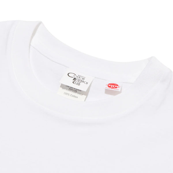 COTTON RESEARCH CLUB TUBULAR S/S T-SHIRT 6.6OZ