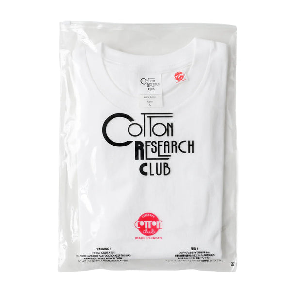 COTTON RESEARCH CLUB TUBULAR S/S T-SHIRT 6.6OZ