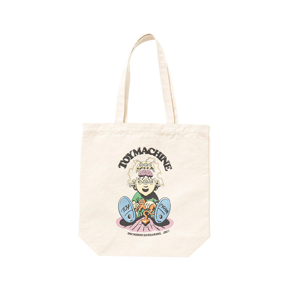 TOY MACHINE X YOZI TRANSMISSIONATOR TOTE BAG