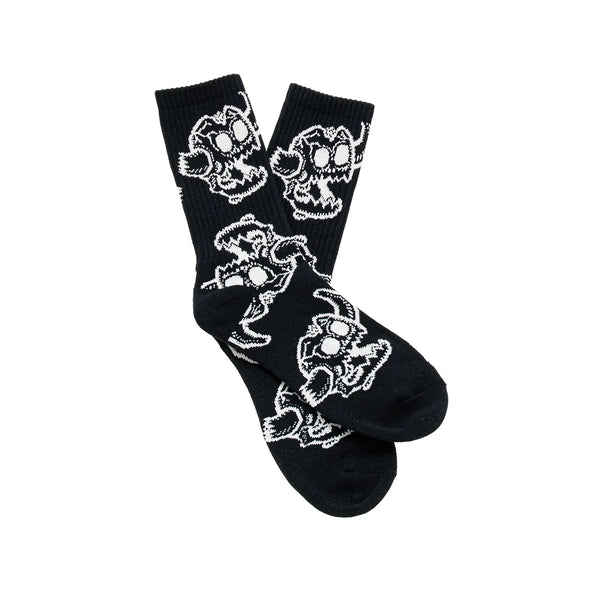 TOY MACHINE MONSTER SKULL SOCKS