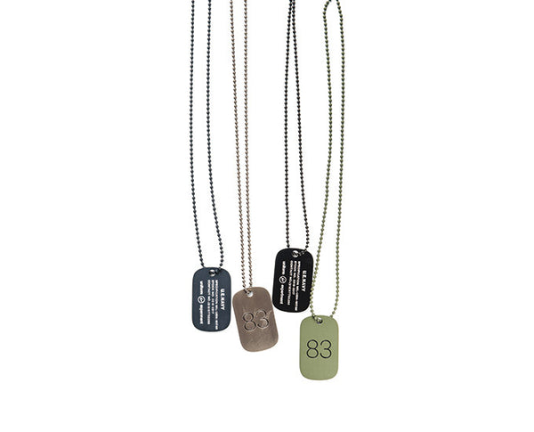 Uniform Experiment Dog Tag Necklace